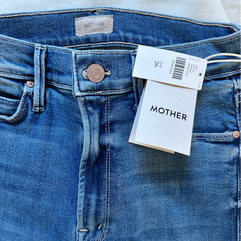 Mother Jeans NWT Mid-Rise Dazzler Ankle